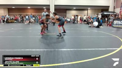 101/112 Semifinal - Jayvyn Allami, Glasgow Wrestling Academy vs Leonidas Fonseca, Unattached