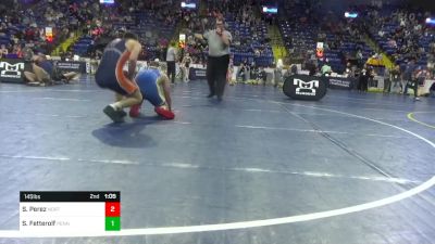 175 lbs Round Of 16 - Christian Boetsch, Shikellamy vs Mathew Caro, General McLane