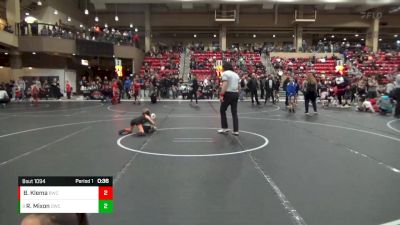 46 lbs 5th Place Match - Raylan Mixon, Derby Wrestling Club vs Bowe Klema, Beloit Wrestling Club