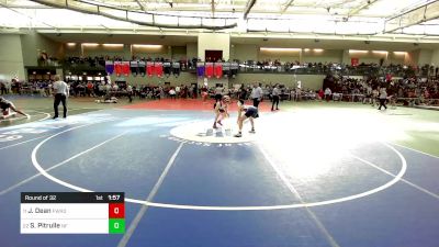 132 lbs Round Of 32 - Jack Dean, Fairfield Warde vs Shawn Pitrulle, New Fairfield