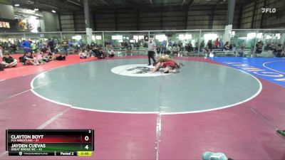 126 lbs Placement (4 Team) - Rafael Otero, GRAPPLERS GARAGE vs Kyree Flamer, HEAVY HITTING HAMMERS