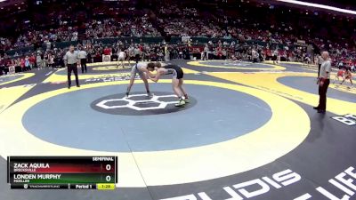 D1-150 lbs Semifinal - Londen Murphy, Moeller vs Zack Aquila, Brecksville