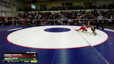 125 (127) Cons. Round 4 - Patricia Davila Gil, Campolindo vs Gianna Colon, Castro Valley