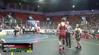140 lbs Finals (8 Team) - Zayne Zeeuw, Lowell White vs Lane Lawrence, Pine River