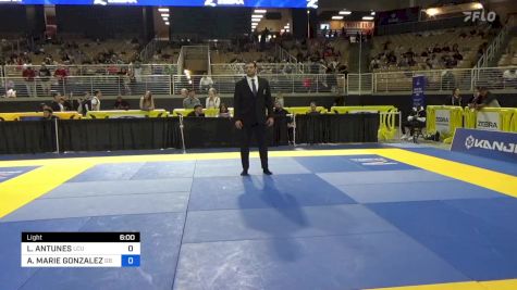 LARISSA ANTUNES vs ASHLEY MARIE GONZALEZ 2024 Pan Jiu Jitsu IBJJF Championship
