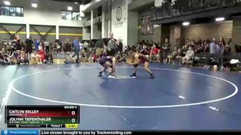 118 lbs Round 5 (6 Team) - Caitlyn Kelley, Wisconsin vs Jolynn Tiefenthaler, NW Iowa Angry Alpacas