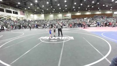 53 lbs Consolation - Amani Lynn, Orland WC vs Maci Roberts, Battle Mountain WC