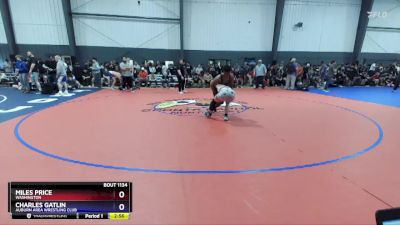 157 lbs Cons. Round 2 - Miles Price, Washington vs Charles Gatlin, Auburn Area Wrestling Club