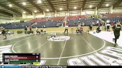 135 lbs 2nd Place Match - Gleb Glazcov, Canada vs Keen Wilson, Fort Hall Legends Wrestling Club