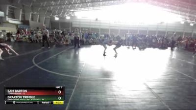 110 lbs Champ Round 1 (16 Team) - Braxton Trimble, Sanderson Wrestling Academy vs Sam Barton, Team Oregon