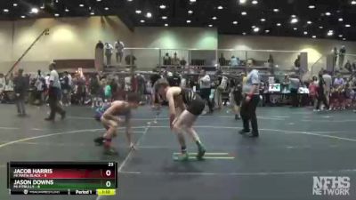 130 lbs Round 2 (6 Team) - Jason Downs, Mi Pitbulls vs Jacob Harris, Mi Mafia Black