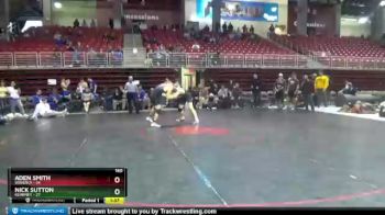 160 lbs Round 3 (3 Team) - Aden Smith, Waverly vs Nick Sutton, Kearney