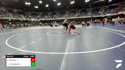 175 lbs Cons. Round 5 - Jack Treutelaar, Libertyville vs Kyle Herzog, Marist