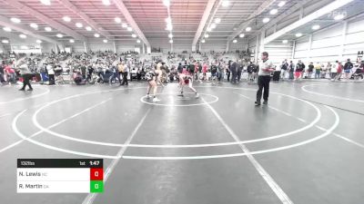 132 lbs Round Of 128 - Nick Lewis, NC vs Richard Martin, GA