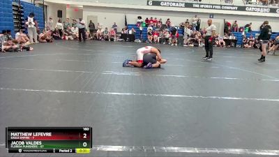 160 lbs Round 3 (6 Team) - Jacob Valdes, Florida Punishers vs Matthew Lefevre, Eagle Empire