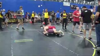 135 lbs Semis & 1st Wrestleback (8 Team) - Noah Howk-Erwin, Team Iowa Red vs Blake Hostetter, Revival Evil Empire