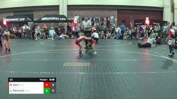 50 lbs Semis (4 Team) - Nolan Gatt, Backyard Brawlers vs Johnny Petrovcik, Panhandle All-Stars