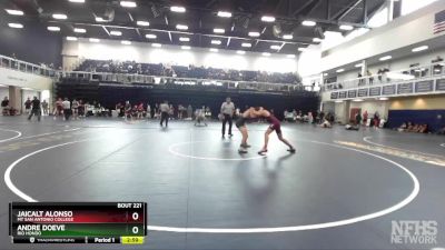 157 lbs Cons. Round 2 - Andre Doeve, Rio Hondo vs Jaicalt Alonso, Mt San Antonio College