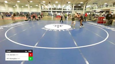 188 lbs Final - Aidyn Davies, Bristol Gladiators vs Maximus Konopka, Empire WC