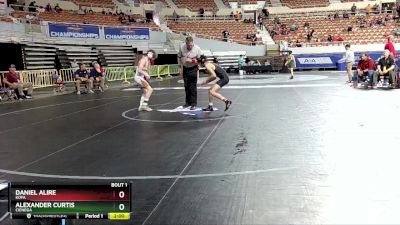 D2-106 lbs Champ. Round 1 - Daniel Alire, Kofa vs Alexander Curtis, Cienega