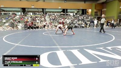 144 lbs Semifinals (8 Team) - Tyler Strickland, SALINA vs Grant Rowe, BLACKWELL