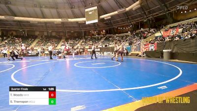 160 lbs Quarterfinal - True Woods, NM Beast vs Sully Thomspon, Iowa Wrestling Club