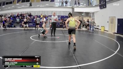 115 Boys Quarterfinal - Gilbert Serrano, West Lake Boys vs Zeke Calton, Evergreen Boys