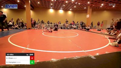 45-49 lbs Semifinal - Kaleb Olsen, Best Trained vs Dash Compton, NORTH DESOTO WRESTLING ACADEMY