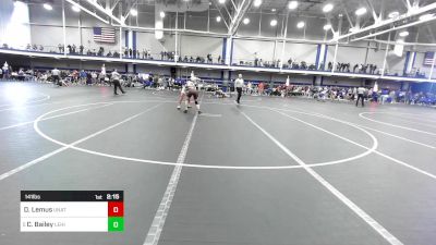 141 lbs Round Of 32 - Dario Lemus, Unattached-University Of Maryland vs Carter Bailey, Lehigh University