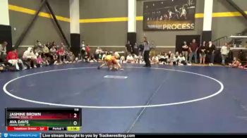 118 lbs Round 2 (3 Team) - Ava Davis, Grand View vs Jasmine Brown, Chasing Titles