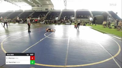 64 lbs Quarterfinal - Caylix Manion, Pride Wrestling vs Anahi Sanchez, Madera Wrestling Club