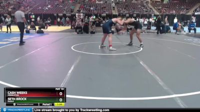 5A 220 lbs Quarterfinal - Seth Brock, Eagle vs Cash Weeks, Middleton