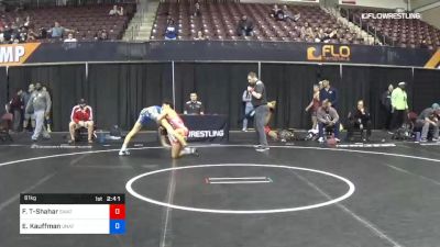 61 kg Quarterfinal - Frankie Tal-Shahar, Sheldon Wrestling Academy Training vs Ethan Kauffman, Unattached