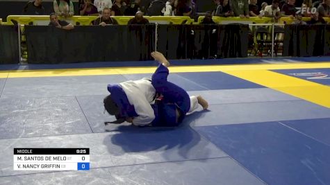 MAYARA SANTOS DE MELO vs VANNESSA NANCY GRIFFIN 2024 Pan Jiu Jitsu IBJJF Championship