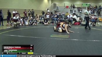 129 lbs Round 2 (4 Team) - Demetrious Thomas, Rochester vs Jake Thompson, Grandville