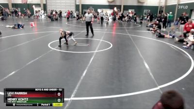 52 lbs Quarterfinal - Henry Kohtz, The Best Wrestler vs Levi Parrish, 2TG