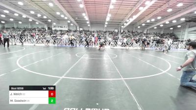 107 lbs Quarterfinal - June Welch, SC vs Mia Goodwin, VA