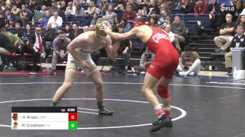 133 lbs Final - Vito Arujau, Cornell vs Ryan Crookham, Lehigh