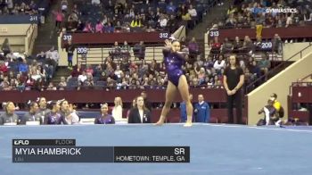 Myia Hambrick - Floor, LSU - Metroplex Challenge (NCAA)