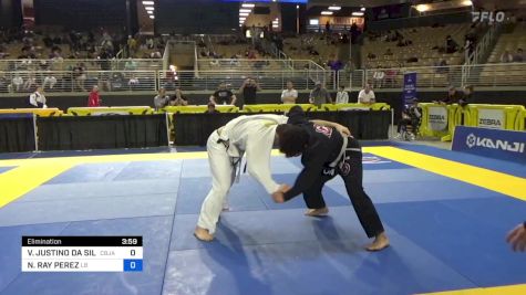 VINICIUS JUSTINO DA SILVA vs NICOLAS RAY PEREZ 2024 Pan Jiu Jitsu IBJJF Championship