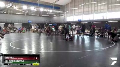 40+45 Champ. Round 1 - Evan Hill, Niceville Wrestling Academy vs Jon Ryan Doolittle, Independent