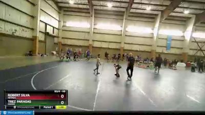 65 lbs Quarterfinal - Robert Silva, Nevada vs Trez Paragas, Hawaii