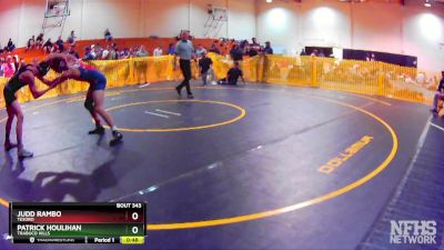 138 lbs Cons. Round 2 - Patrick Houlihan, Trabuco Hills vs Judd Rambo, Tesoro