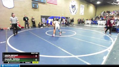 170 lbs Cons. Round 2 - Javon Bryant, Crespi Carmelite vs Manuel Zepeda, St. Joseph (Santa Maria)