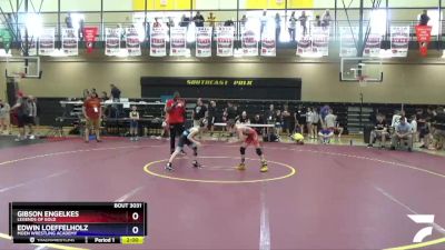 67 lbs Round 3 - Gibson Engelkes, Legends Of Gold vs Edwin Loeffelholz, Moen Wrestling Academy