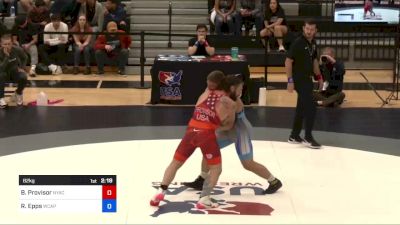 82 kg Final - Ben Provisor, New York Athletic Club vs Ryan Epps, Army (WCAP)