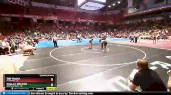 113 lbs D1 - Quarter-finals (fri 5:30 P.m.) - Kellen Becker, Germantown vs Tim Madia, Muskego