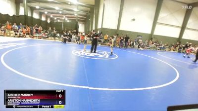 63 lbs Round 1 - Archer Markey, Washington vs Ariston Hanvichith, Barlow Mat Club (DBA Barlow Wrestling)