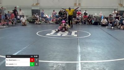 90 lbs Semifinal - Nolan Deshawn, Ohio Gold 14K vs Brody Lewis, Rebellion