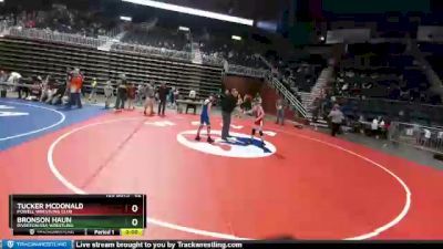 82 lbs Cons. Round 3 - Tucker McDonald, Powell Wrestling Club vs Bronson Haun, Riverton USA Wrestling